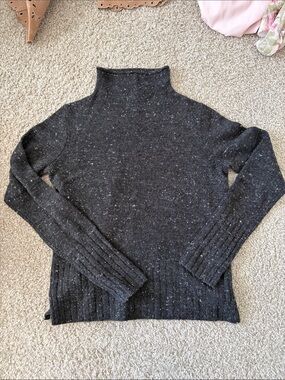Madewell Speckled Funnel Neck Sweater